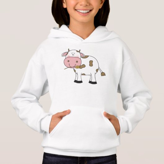 Cute Cow Design Adorable Farm Animal Art for Cow  (正面)