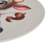 Cute cow lovers customizable カッティングボード (角)