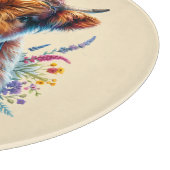 Cute cow lovers customizable カッティングボード (角)