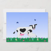 Cute Cow Mother’s Day シーズンカード (正面)