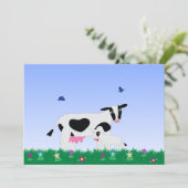 Cute Cow Mother’s Day シーズンカード (スタンド正面)