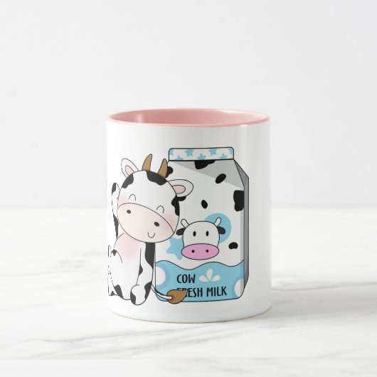 Cute Cow Mug マグカップ (中央)