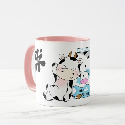 Cute Cow Mug マグカップ (正面左)