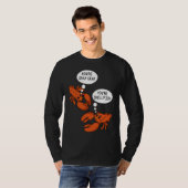 Cute Crawfish Saying You're Cray Cray You're Shell Tシャツ (正面フル)