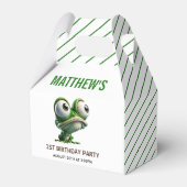 Cute Crazy Frog Farm Theme 1st Birthday フェイバーボックス (裏面サイド)