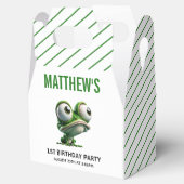 Cute Crazy Frog Farm Theme 1st Birthday フェイバーボックス (オープン)