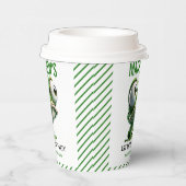 Cute Crazy Frog Farm Theme 1st Birthday 紙コップ (右)