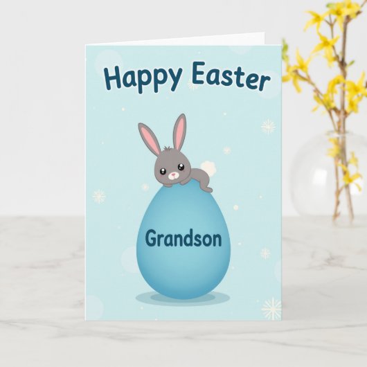 Cute Creature Festive Greeting Card カード (黄色い花)