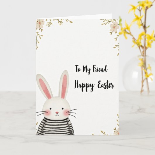 Cute Creature Happy Season Card カード (黄色い花)