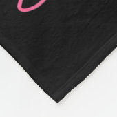 Cute Creepy Horror Make My Heart Scream Valentine’ フリースブランケット (角)