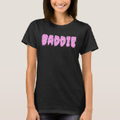 Cute & Creepy Pink Baddie Tシャツ (正面)