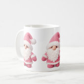 Cute Crochet Gnome, Gift for Crochet Lovers コーヒーマグカップ (正面左)
