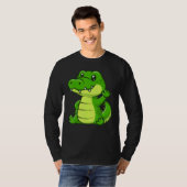 Cute Crocodile Pet Tシャツ (正面フル)