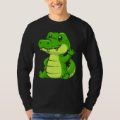 Cute Crocodile Pet Tシャツ (正面)