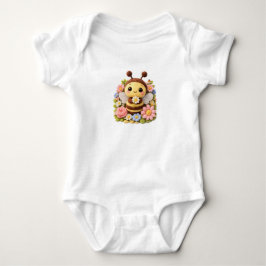 Cute Crpchet-Bee Baby Bodysuit ベビーボディスーツ