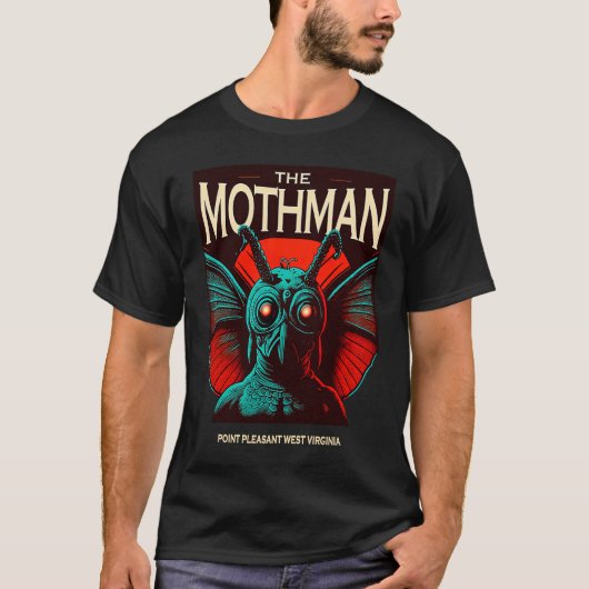 Cute Cryptid Mothman  2 Tシャツ (正面)