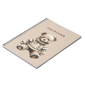 Cute & Cuddly Teddy Bear ノートブック (左側)