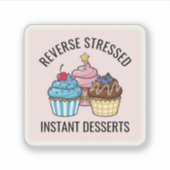 Cute Cupcake シール (正面)