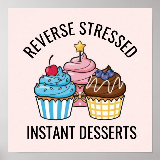 Cute Cupcake ポスター (正面)