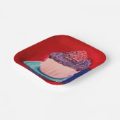 Cute Cupcke ペーパープレート (傾斜あり)