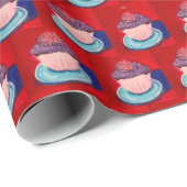 Cute Cupcke ラッピングペーパー (ロールコーナー)