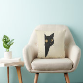 Cute cushion of a black cat クッション (椅子)