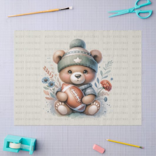 Cute Custom Bear 薄葉紙 (クラフト)