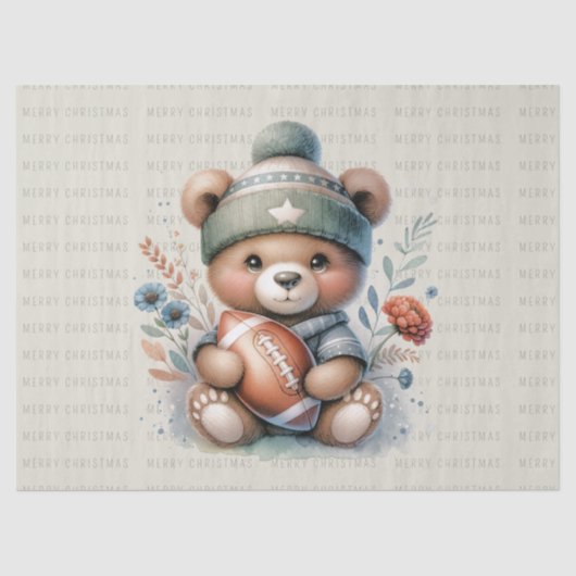 Cute Custom Bear 薄葉紙 (正面)