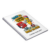 Cute Custom Name School  ノートブック (右側)