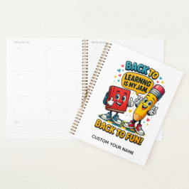 Cute Custom Name School  プランナー手帳