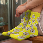 Cute Custom Pet Photo Socks ソックス