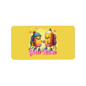  Cute & Custom School Gear ラベル (正面)