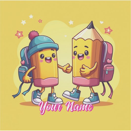 Cute & Custom School Gear Collection シール (正面)