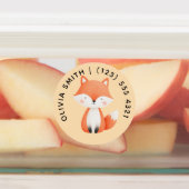 Cute Customizable Animals Kid's Labels  ラベル (貼付)