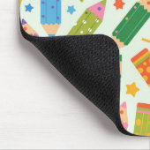 Cute Customizable Pencil Print マウスパッド (コーナー)