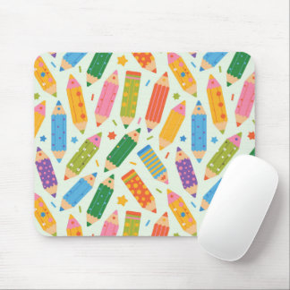 Cute Customizable Pencil Print マウスパッド
