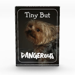 Cute Customizable Personalized Terrier Dog Mom Pet フォトブロック