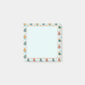 Cute Customizable Robot Print ポストイット (正面)