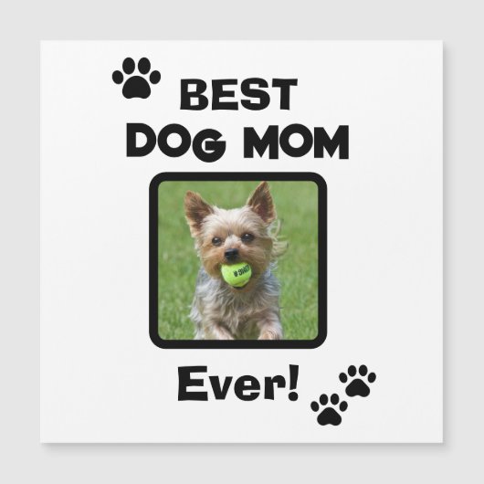 Cute Customize Best Pet Dog Cat Mom Mum Ever (正面)