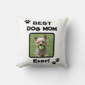 Cute Customize Best Pet Dog Cat Mom Mum Ever クッション (正面)