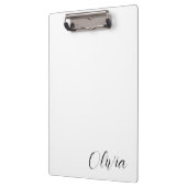 Cute Customized Personalized Name Clipboard クリップボード (左)