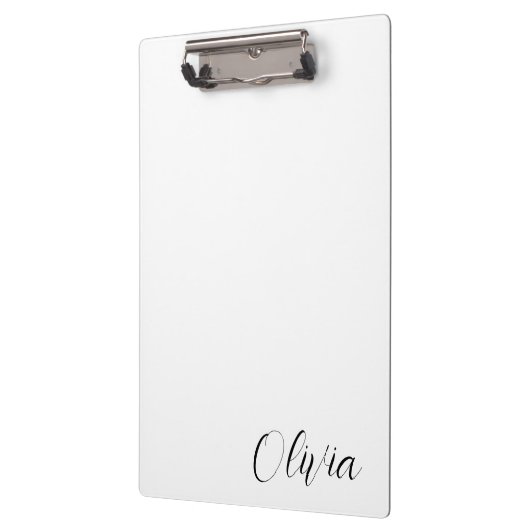 Cute Customized Personalized Name Clipboard クリップボード (左)