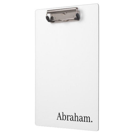 Cute Customized Personalized Name Clipboard  クリップボード (左)