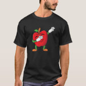 Cute Dabbing Apple Tシャツ (正面)