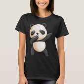 Cute Dabbing Panda Cute Animal Giant Panda Bear Da Tシャツ (正面)