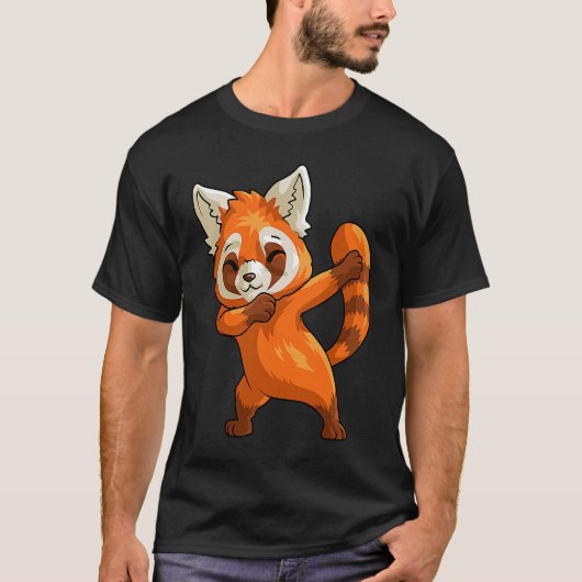 Cute Dabbing Red Panda For Boys Girls  Red Panda Tシャツ (正面)