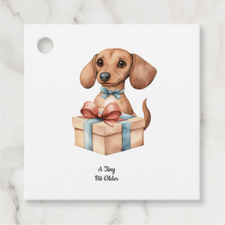 Cute Dachshund Birthday Mug A Tiny Bit Older フェイバータグ