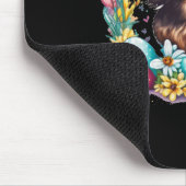 Cute Dachshund Easter Day Wiener Weiner Easter Egg マウスパッド (コーナー)