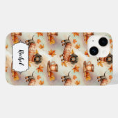 Cute Dachshund in sweater Dog Lover personalized Case-Mate iPhoneケース (裏面 (横))