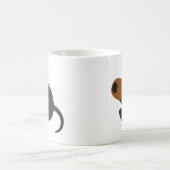 Cute Dachshund Wiener Dog Coffee Mug コーヒーマグカップ (中央)